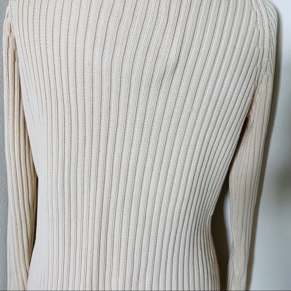 Brook Brothers Cotton Sweater Pale Pink Sz M GUC - Picture 4 of 9